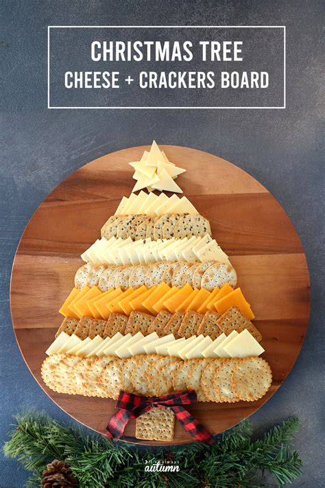 Christmas Tree Cheese Board Easy Holiday Appetizer Holiday