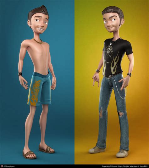 Cgportfolio Carlos Ortega Elizalde 3d Character