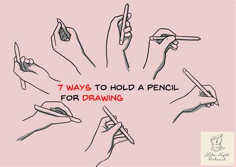 7 Ways To Hold A Pencil For Drawing Find Your Preferred Grip 2024
