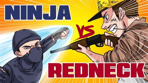 Redneck Vs Ninja Deadliest Warrior Parody Skit Youtube