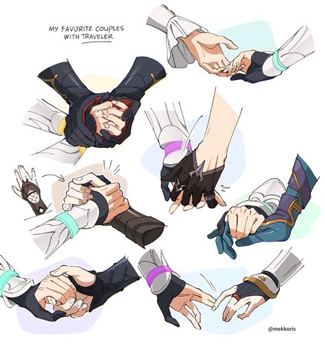 Руки Hands Genshin Impact HoYoLAB