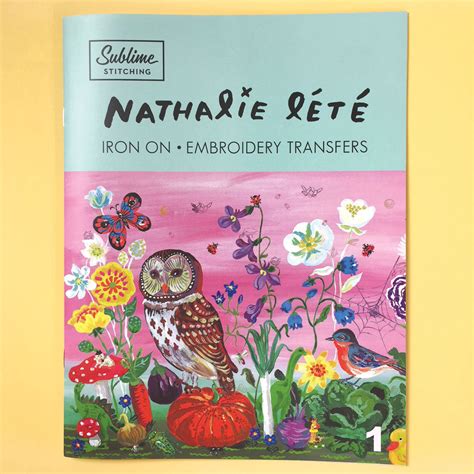 Nathalie LÉtÉ For Sublime Stitching Embroidery Patterns