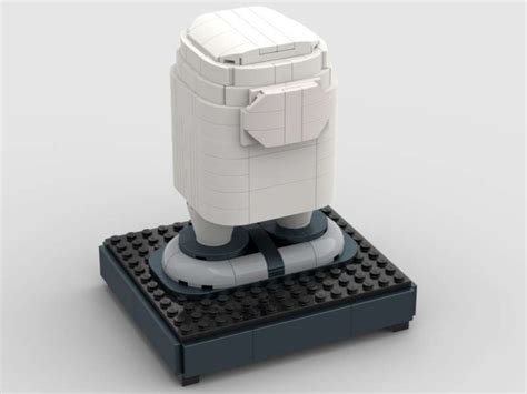 Lego® Instructions White Among Us Crewmate Lego Instructions