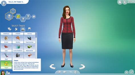 The Sims 4 Traits Mod Lanadome