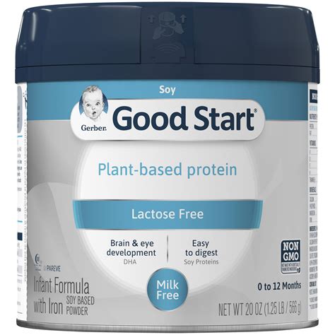 Gerber Good Start Plant Based Protein Soy Powder Infant Formula Stage
