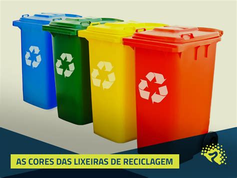 As Cores Das Lixeiras De Reciclagem Plasbox