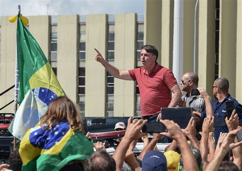 Brazil S President Jair Bolsonaro Joined A Rally To End Quarantine Measures