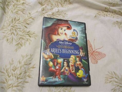 The Little Mermaid Ariels Beginning Dvd 2008 786936689334 Ebay