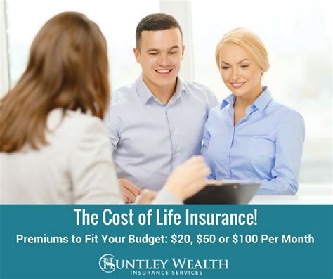 Whats The Real Life Insurance Cost 10 20 And 100 Per Month Options