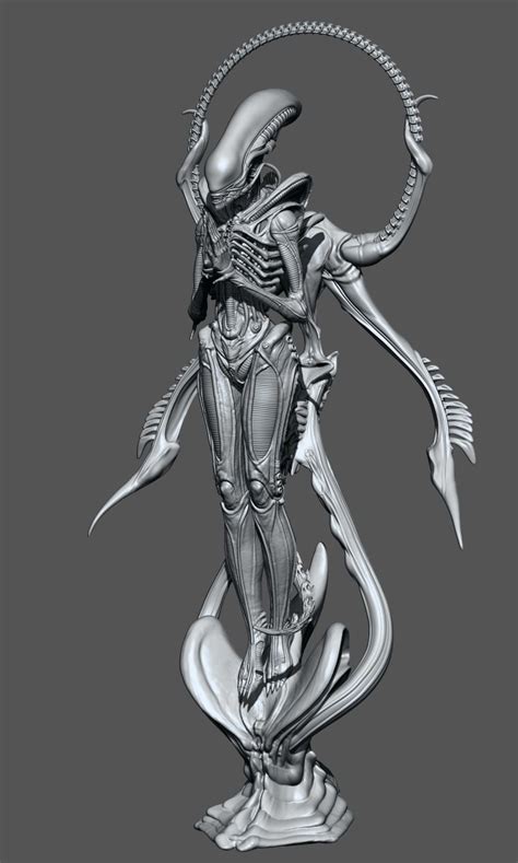 Alien Xenomorph 3d Model Ready For Printing 3d Print Model In 2021