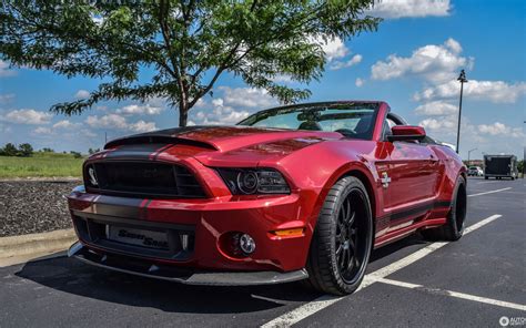 Ford Mustang Shelby Gt500 Super Snake Convertible 2014 1 Juillet 2015