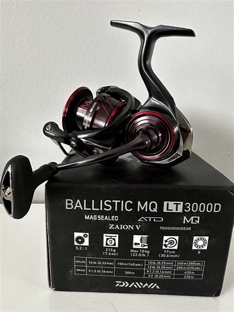 Daiwa Ballistic MQ LT 3000D Spinning Reel BLSMQLT3000D Brand New EBay