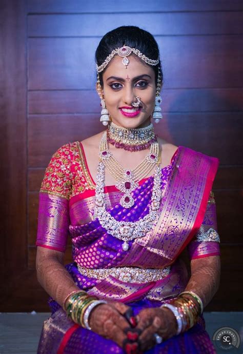 pin by spandana reddy sappidi on southindian bride south indian bride indian bridal wear