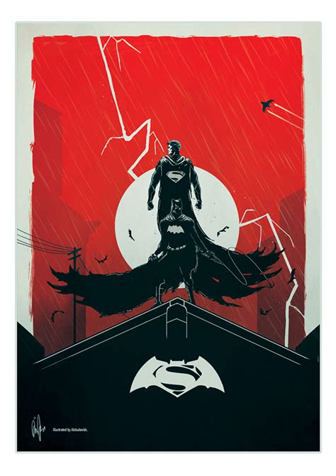 Batman V Superman By Abdudavids Via Behance Cartazes De Filmes