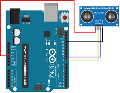 Cara Mengakses Dan Pemrograman Sensor Ultrasonic Hc Sr04 Menggunakan Arduino Uno Program Versi