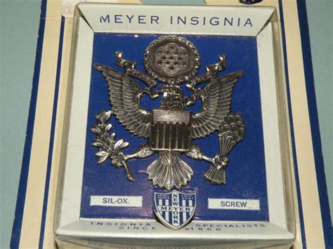 1966 Military Ns Meyer Eagle Wings Shield By Klassyglassandmore