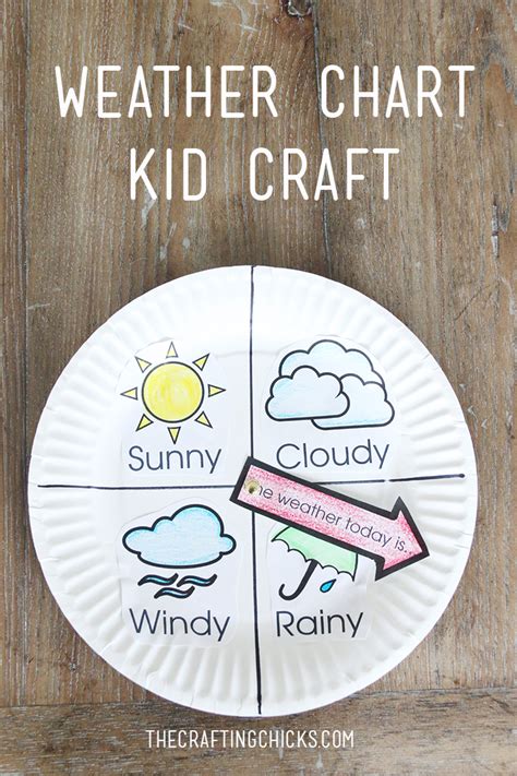 Weather Chart Kid Craft The Crafting Chicks