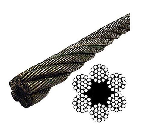Fiber Core Iwrc Steel Wire Rope For Mine Lifting High Furnace Hoist