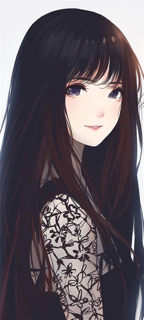 1080x2400 Cute Anime Girl 1080x2400 Resolution Wallpaper