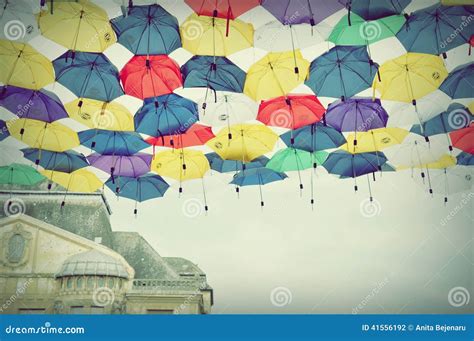 Colorful Umbrellas Editorial Photography Image Of Elements 41556192