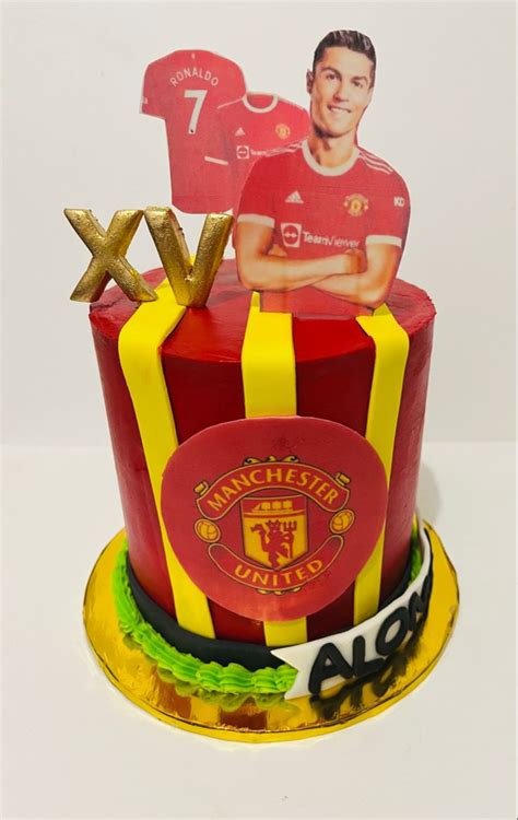 Cr7 Cake Soccer Cake Cake Buttercream Cake