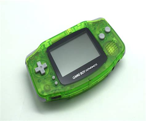 Game boy advance longplay 004 lego star wars (episode 1 of 3). Nintendo Gameboy Advance GBA Transparent Green | Baxtros