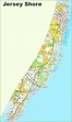 Map Of Jersey Shore Points - Kneelpost