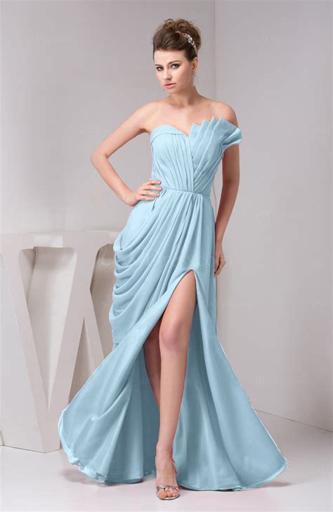Within a short time, the company had developed into an online wedding publication and resource to provide. Ice Blue Chiffon Bridesmaid Dress Unique Destination Open ...