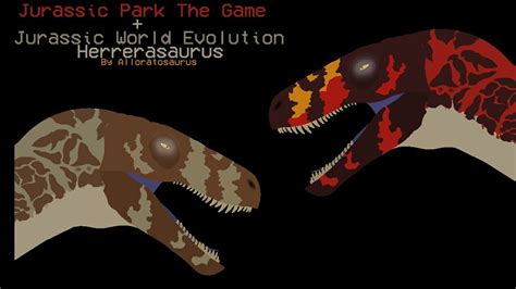 Jurassic Park The Game Jurassic World Evolution Herrerasaurus