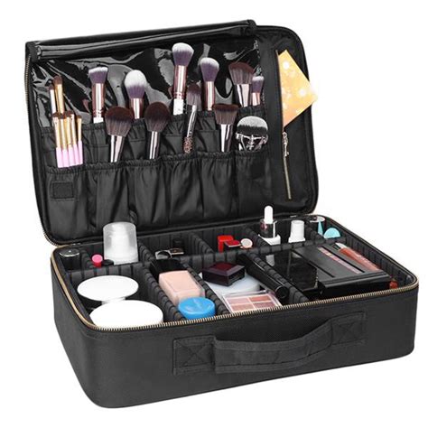 Professional Makeup Bag Cosmetic Case Storage Handle Organizer Travel