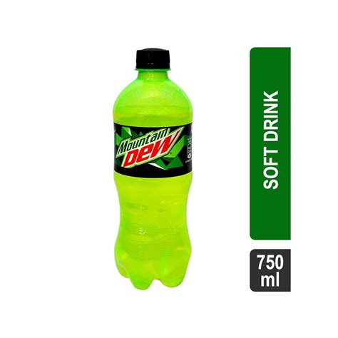 Mountain Dew Soft Drink Plastic Bottle 750ml Listerr An Indian