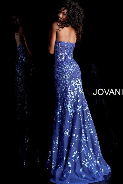 But she's not the first bride to drop jaws with her wedding however, her dress was actually blue! Jovani 62746 Royal Blue Glitter Embellished Strapless Prom ...