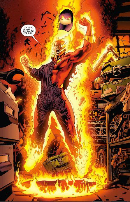Human Torch All New Marvel Now Previews 1 Human Torch Comic Art