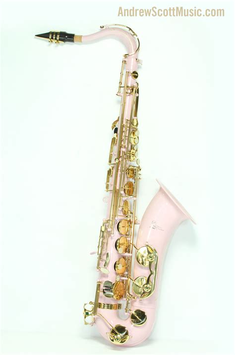 New Pink Tenor Saxophone In Case Masterpiece Ebay