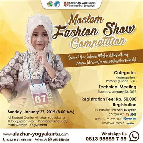 Moslem Fashion Show Competition Lomba Fashion Show 2020 2021