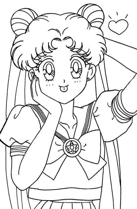 Sailor Moon Coloring Book Xeelha Sailor Moon Crystal Cristal Sailor