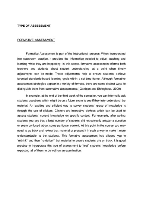 Discussion Issues On Assessment Pdf