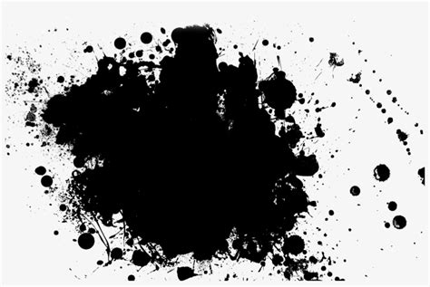Splatter Transparent Pictures Free Black Paint Splash Png 1300x810