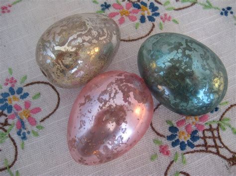 Easter Eggs Mercury Glass