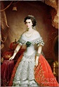 Portrait Of Elisabeth Of Bavaria, 1856 Drawing by Heritage Images ...