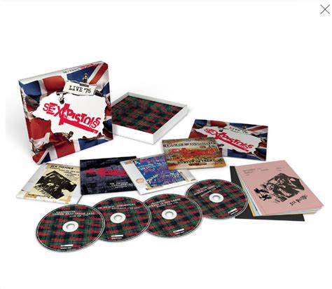 Live ’76 4 Cd Lp Box Set Sex Pistols The Official Website