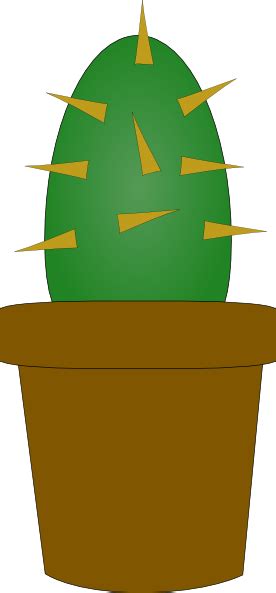 Boards are the best place to save images and video clips. Kaktus Clip Art at Clker.com - vector clip art online ...