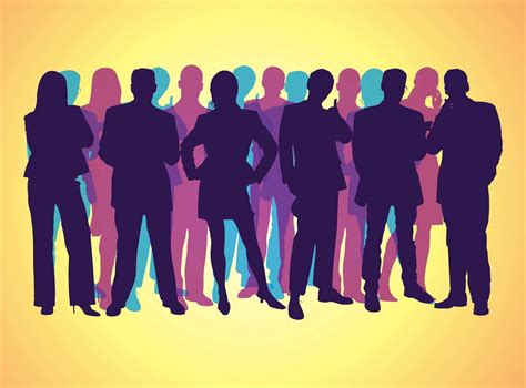 Corporate People Silhouettes Vector Art And Graphics