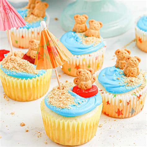 Seashore Get Together Cupcakes The Nation Prepare Dinner Tasty Made