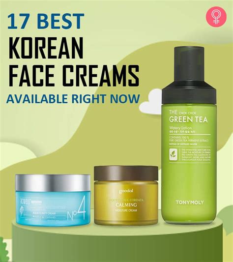 17 Best Korean Face Creams