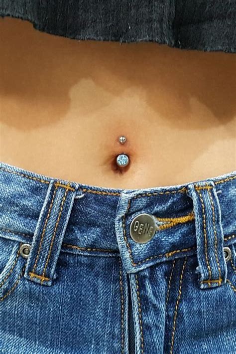 23 Attractive And Adorable Belly Button Piercing For You Piercings Bellybutton Piercings