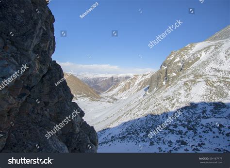 Majestic Mountain Peaks Eastern Sayan Mountains Stock Photo Edit Now