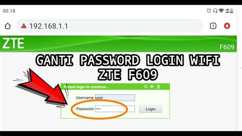 Zte f609 password doesn't work. User Dan Password F609 : 10 Password Zte F609 Terbaru Dan Cara Reset Modemnya : Username dan ...