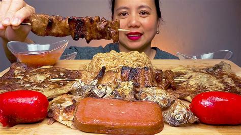 Filipino Breakfast Tortang Talong Tuyo Longanisa Spam Pork Bbq Momshie Ruby Alfie