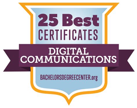 25 Best Digital Communications Certificate Programs